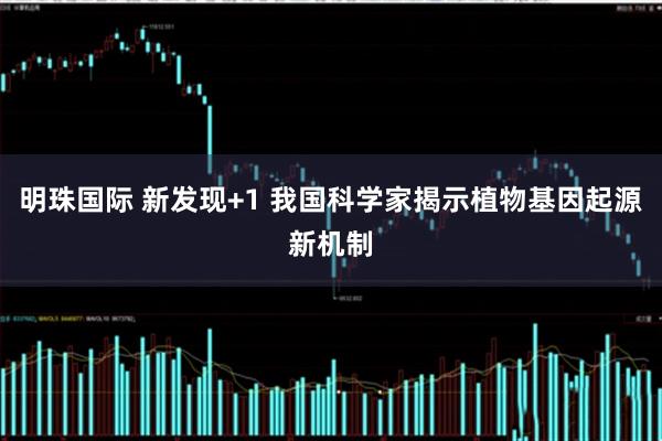 明珠国际 新发现+1 我国科学家揭示植物基因起源新机制